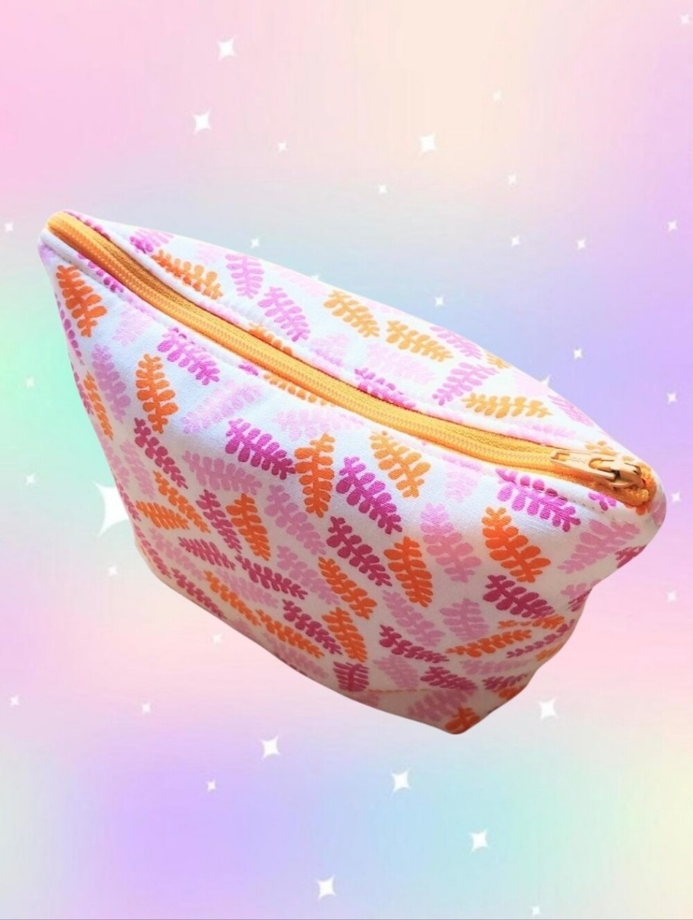 Floral Essential Oil Bag - Makeup Bag